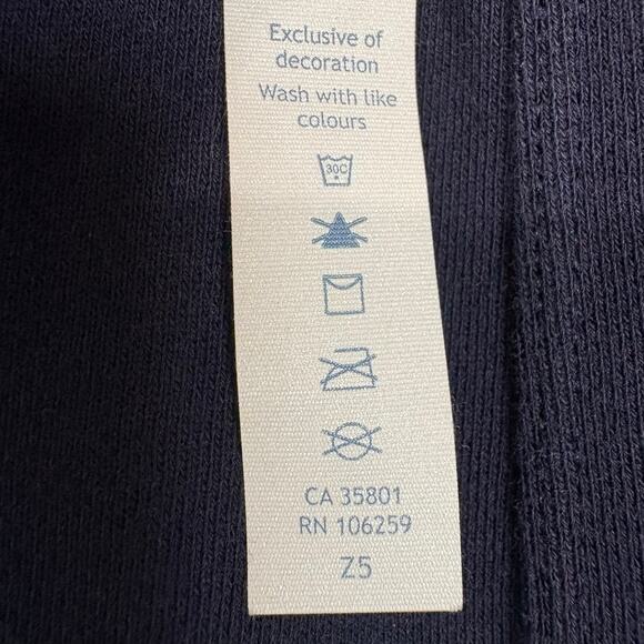 Lululemon Free To Roam Joggers 30" Midnight Navy Stretch French Terry Size 2 - Picture 9 of 14